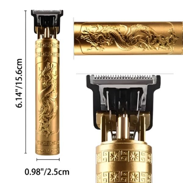 Trimmer Men, Hair Clipper Cordless Dragon Style Electric Trimmer for Beard